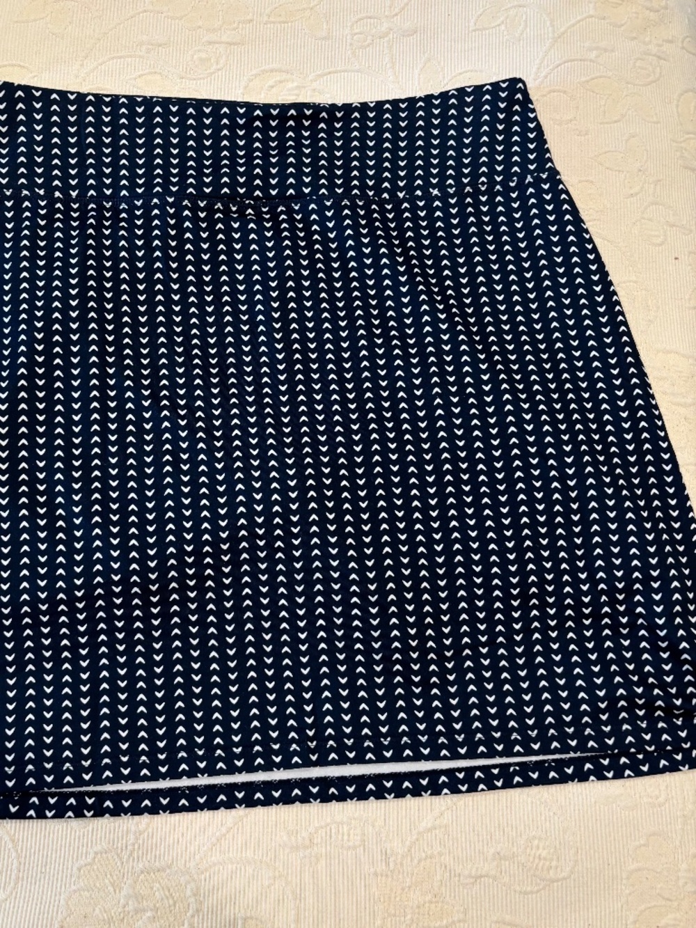 NWOT Seg'ments Luxe Skort - Navy Blue & White Athletic Tennis Golf